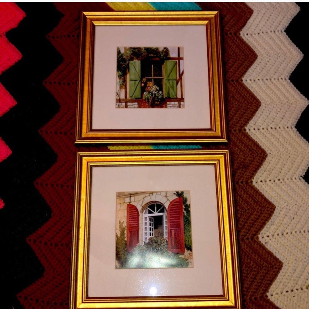 VTG boho chic European floral prints